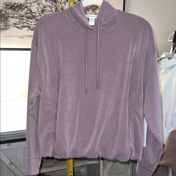 Athleta Seasoft Bubble Hem Hoodie - Picture 1 of 4